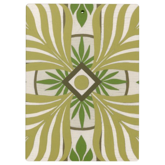 Palmmotif II Klemmbrett (Rückseite)