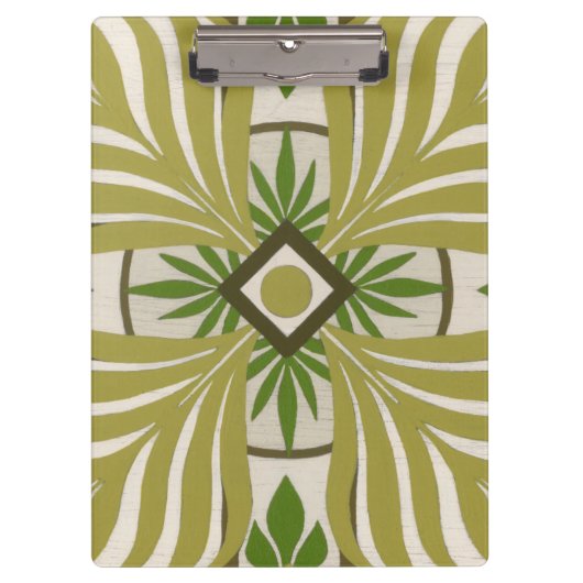 Palmmotif II Klemmbrett (Vorderseite)