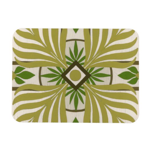 Palmmotif II Magnet (Horizontal)