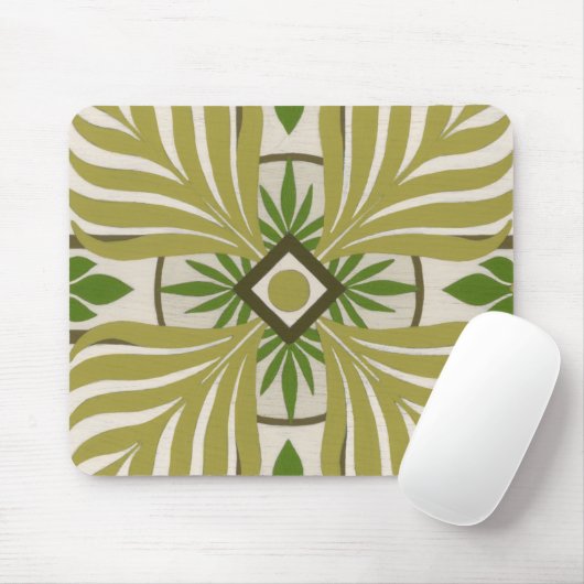 Palmmotif II Mousepad (Mit Mouse)