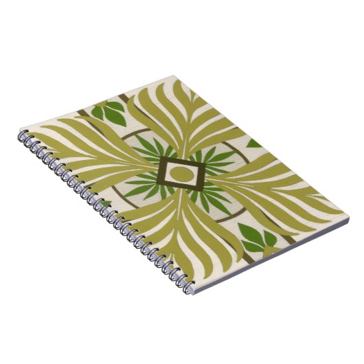 Palmmotif II Notizblock (Rechte Seite)