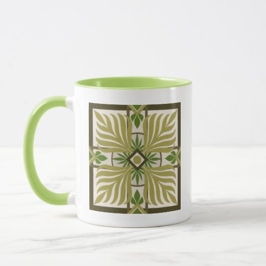 Palmmotif II Tasse (Links)