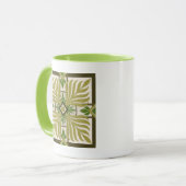 Palmmotif II Tasse (Vorderseite Links)