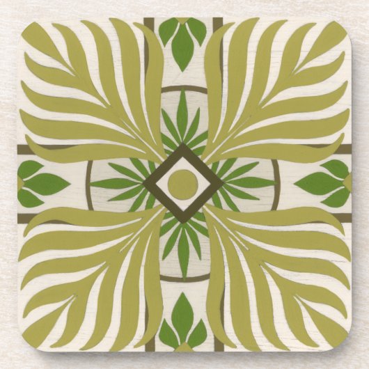 Palmmotif II Untersetzer (Vorderseite)