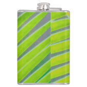 Palmmuster Flachmann (Rückseite)