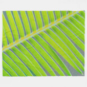 Palmmuster Fleecedecke (Vorderseite (Horizontal))