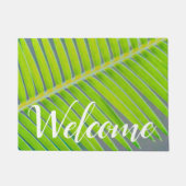 Palmmuster Fußmatte (Vorderseite)