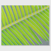 Palmmuster Geschenkpapier (Flach)