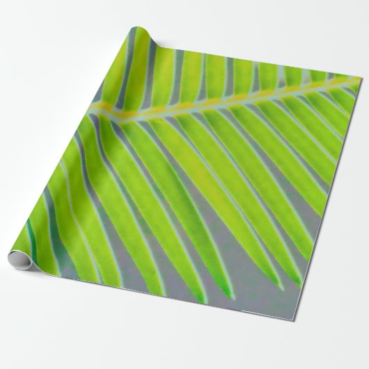 Palmmuster Geschenkpapier (Ungerollt)