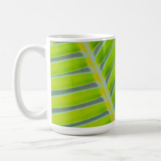 Palmmuster Kaffeetasse (Links)