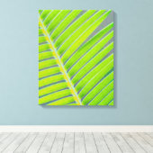 Palmmuster Leinwanddruck (Insitu (Holzboden))
