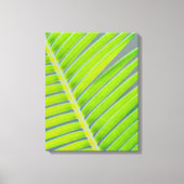 Palmmuster Leinwanddruck (Vorderseite)