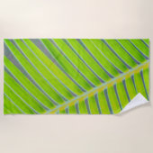 Palmmuster Strandtuch (Vorderseite)