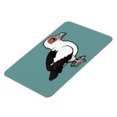 Palmnussvultur Magnet (Linke Seite)