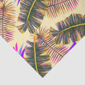 Palmparadies Gelb Seidenpapier (Detail)