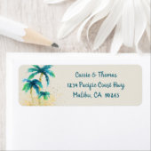 Palmparadies | Tropische Rücksendeadresse (Insitu)