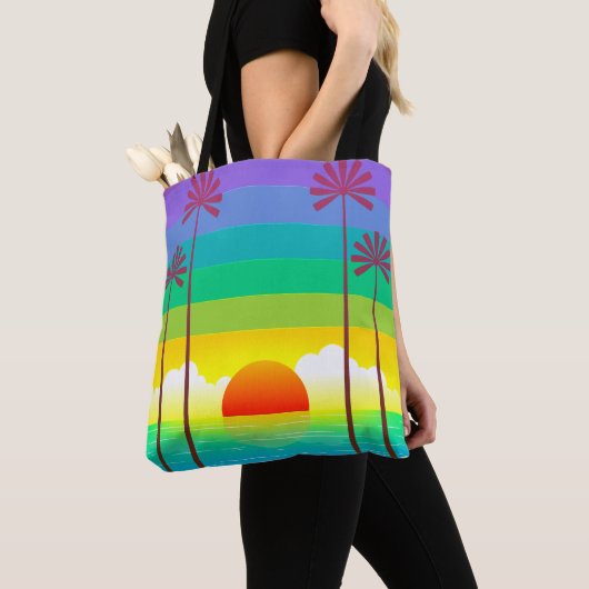 Palms Beach Tote Bag Tasche (Von Nahem)