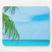Palms Blue Sky Modernes Design Mousepad (Vorne)