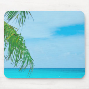 Palms Blue Sky Modernes Design Mousepad