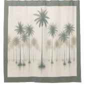 Palms Boulevard Duschvorhang (Vorderseite)