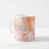 Palms Flamingo Bucket #1 #collage #wall #art Kaffeetasse (Vorderseite Links)