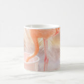 Palms Flamingo Bucket #1 #collage #wall #art Kaffeetasse (Mittel)
