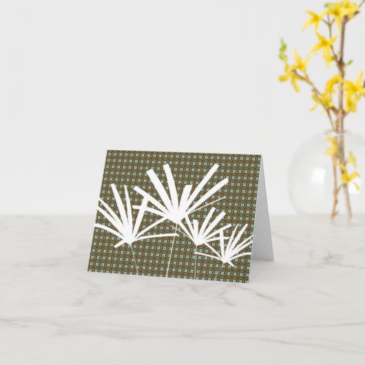 PALMS Notecard Nr. 3 Karte (Gelbe Blume)