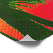 "Palms" Poster - Größe klein (17" x 13") (Ecke)