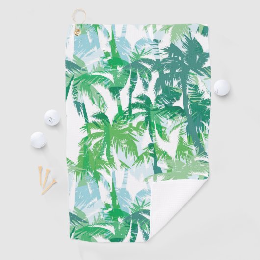 Palms Print Golf Handtuch (Insitu)