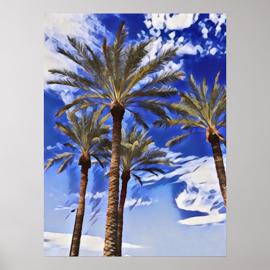 Palms Tall Poster (Vorne)