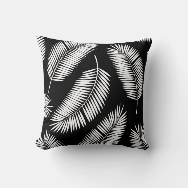 Palms Throw Kissen (Vorderseite)