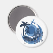 Palms To Pines Air Race 2026 Magnet (Vorderseite/Rückseite)