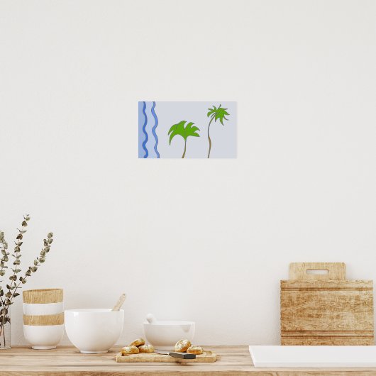 Palms verabreden poster (Küche)