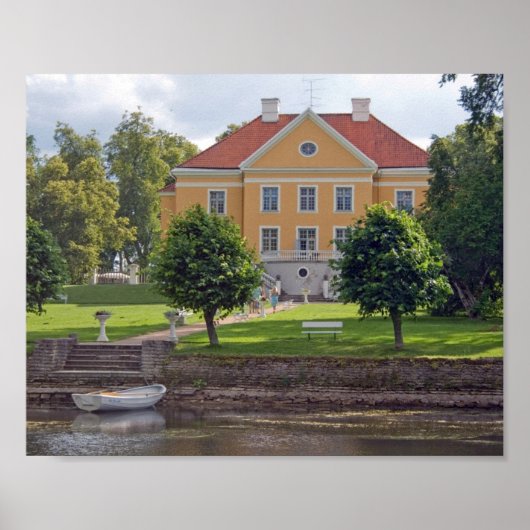 Palmse Manor Estland Untersetzer Poster (Vorne)