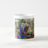 Palmsonntag Jesus auf Esel Kaffeetasse (Mittel)