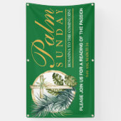 Palmsonntag Outdoor Banner (Vertikal)
