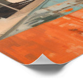 Palmsprings im Stil des Mittelalters Poster (Ecke)