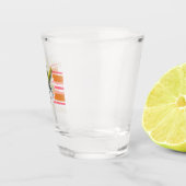 Palmsprings vor dem Ring - Retro Bachelorette Schnapsglas (Rechts)