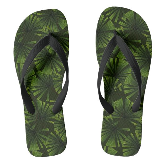 Palmwedel Badesandalen (Fußbett)