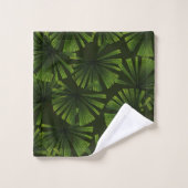 Palmwedel Badhandtuch Set (Waschlappen)