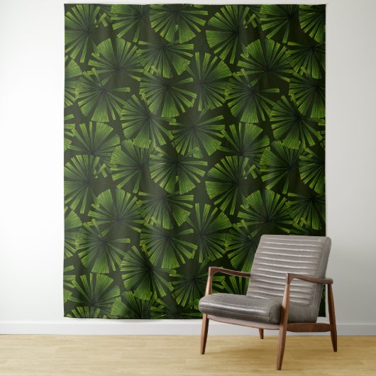 Palmwedel Wandteppich (Beispiel)