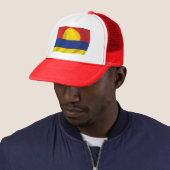Palmyra Atoll Flag Hat Truckerkappe (Beispiel)