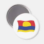 Palmyra Atoll Flag Magnet (Vorderseite/Rückseite)
