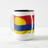 Palmyra Atoll Flag Tasse (Vorderseite Links)