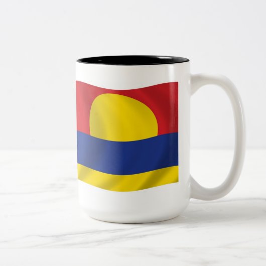 Palmyra Atoll Flag Tasse (Rechts)