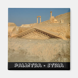 Palmyra, Bell Temple, Syrien Nr.2 (Kühlschrankmagn Magnet