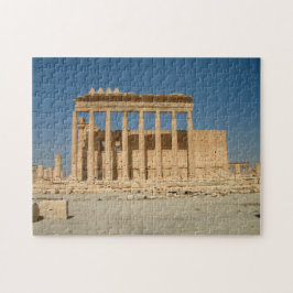 Palmyra, Bell Temple & Syrien /Wüstenlandschaften Puzzle