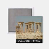 Palmyra, Schätze Syriens Nr.3 (Kühlschrankmagnet) Magnet (Vorderseite/Rückseite)