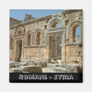 Palmyra, verlorene Schätze Syriens (Kühlschrankm Magnet