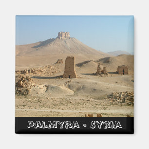 Palmyra, verlorene syrische Schätze (Kühlschrank Magnet
